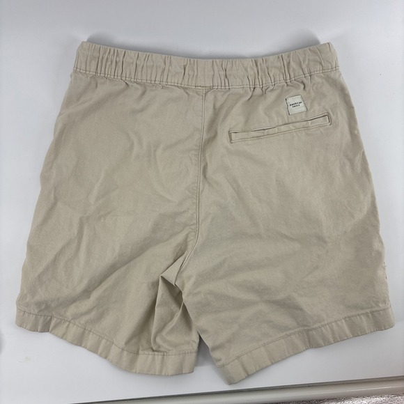 American Eagle 5.5" Flex Lived-In Trekker Shorts Men's XS Khaki Chino Everyday - Picture 6 of 6